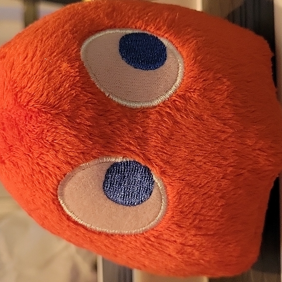 Pac Man Red Ghost Blinky 5" Plush Toy with Sound by Paladone - NWT - Picture 2 of 6